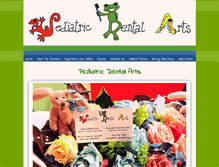 Tablet Screenshot of pediatric-dental-arts.com